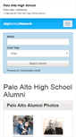 Mobile Screenshot of paloaltohighschool.org